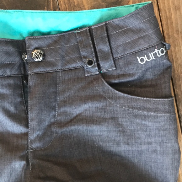 Burton charcoal gray extra small snow pants - Picture 3 of 4